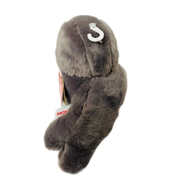 Aurora Eco-Friendly Plush Seal  Soft & Cuddly Gray Stuffed Animal With Adorable - Picture 4 of 7